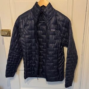 Patagonia Dark Blue Puffer Jacket